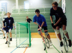 Unicycle Hockey